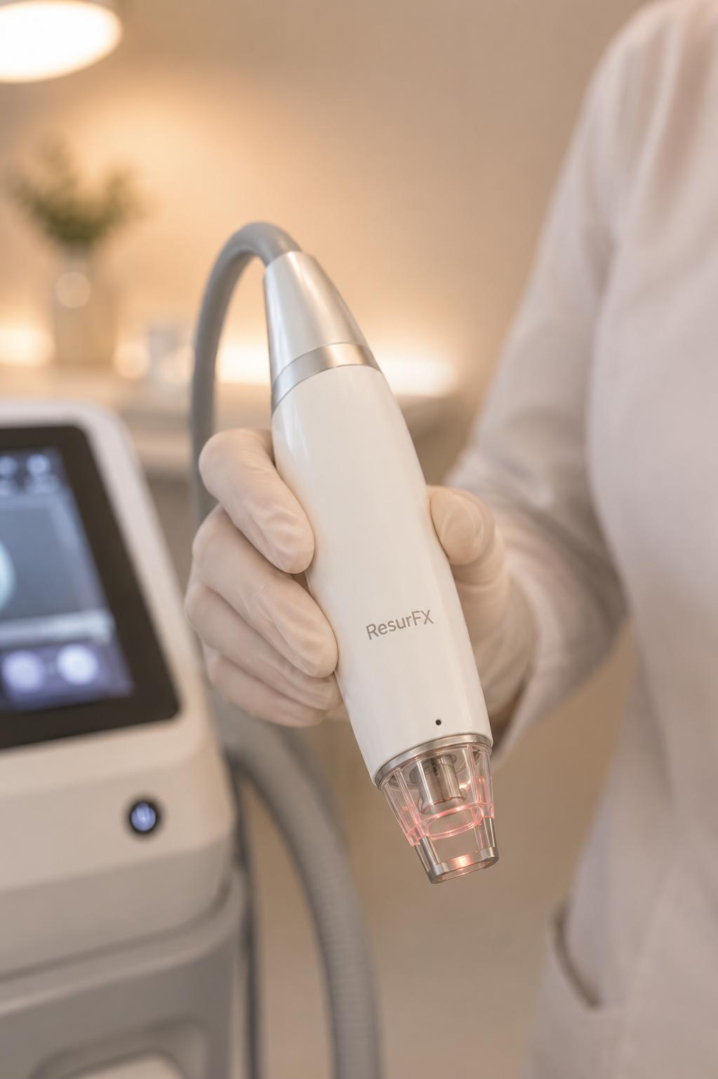 maquina laser resurfx clinica estetica